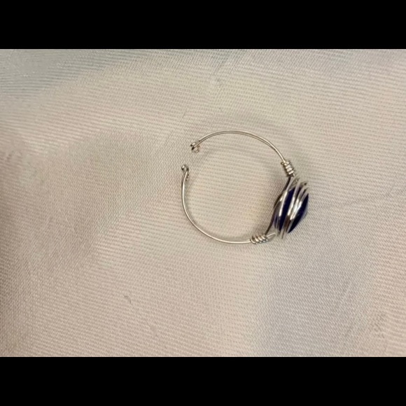 Evil eye adjustable ring - Picture 5 of 6